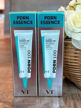 New VT Cosmetics PDRN ESSENCE 100 Day & Night ELASTICITY & WRINKLE Care DUO!